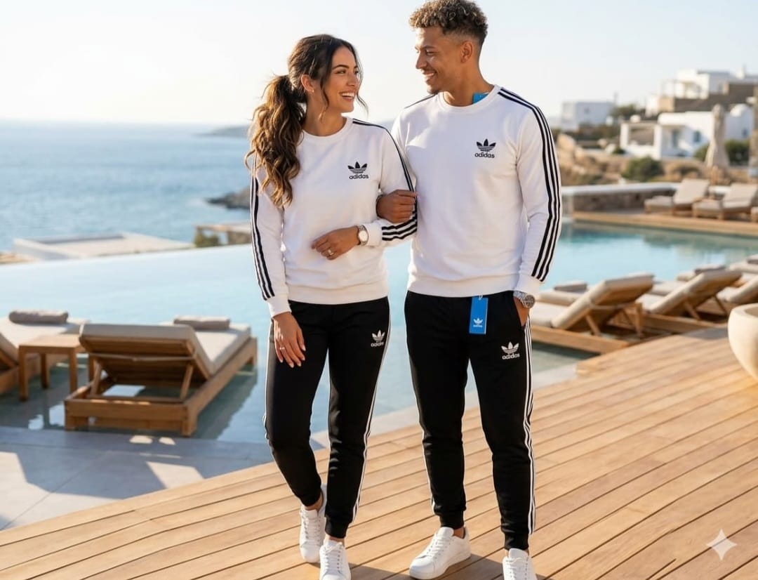 Adidas™ Striped Tracksuit