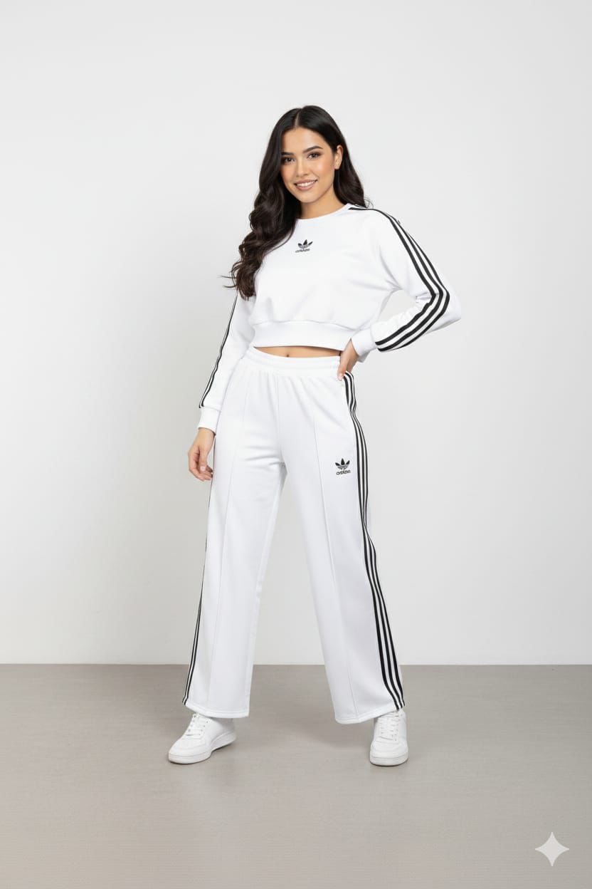 Adidas™ Full Crewneck Tracksuit