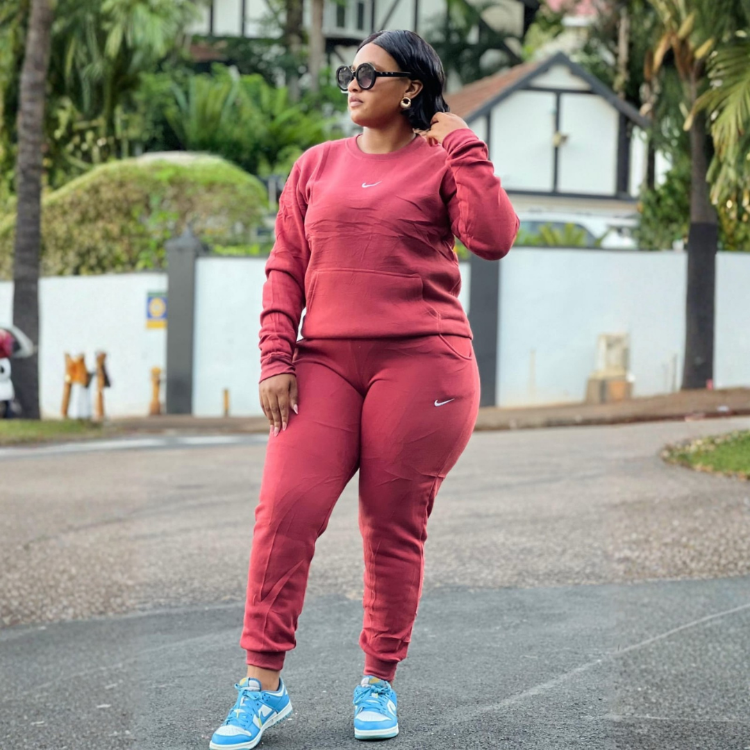 Nike Crewneck Slim-fit Tracksuit
