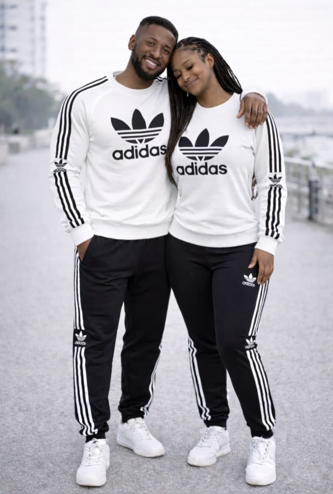 Adidas Striped Tracksuit
