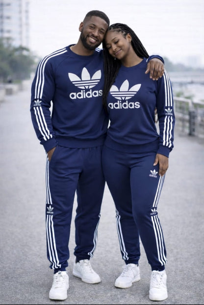 Adidas Striped Tracksuit