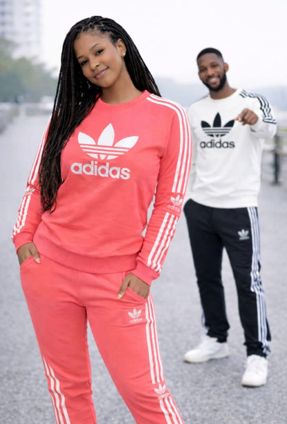 Adidas Striped Tracksuit