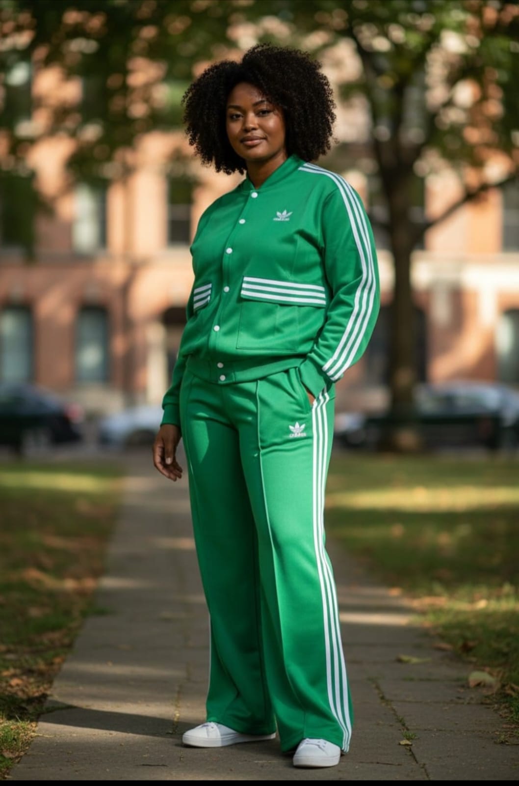 Adidas™ Button Tracksuit