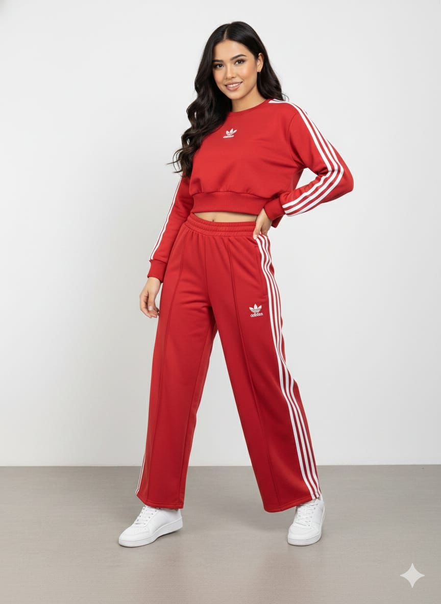 Adidas™ Full Crewneck Tracksuit